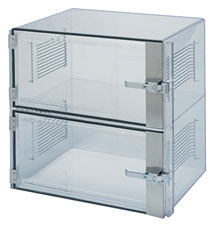 Desiccator, Static Dissipative PVC, Two DoorMicron-Aire